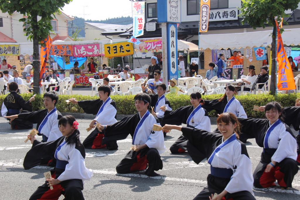 奥州前沢よさこいFesta11中編（奥州前沢よさこいフェスタ2015) 2015/07/12