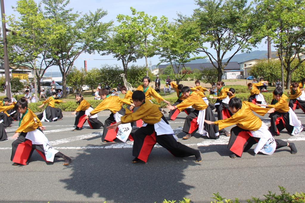 奥州前沢よさこいFesta11中編（奥州前沢よさこいフェスタ2015) 2015/07/12