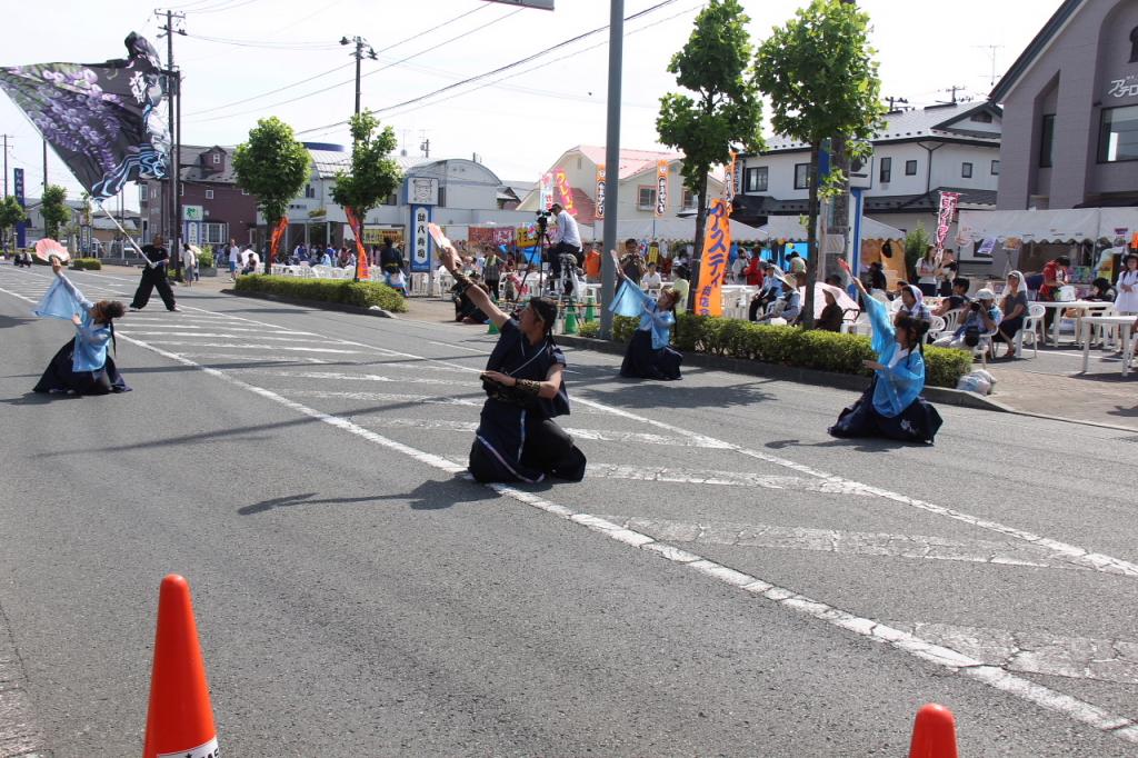 奥州前沢よさこいFesta11中編（奥州前沢よさこいフェスタ2015) 2015/07/12