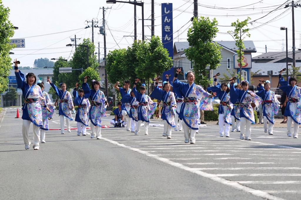 奥州前沢よさこいFesta11中編（奥州前沢よさこいフェスタ2015) 2015/07/12