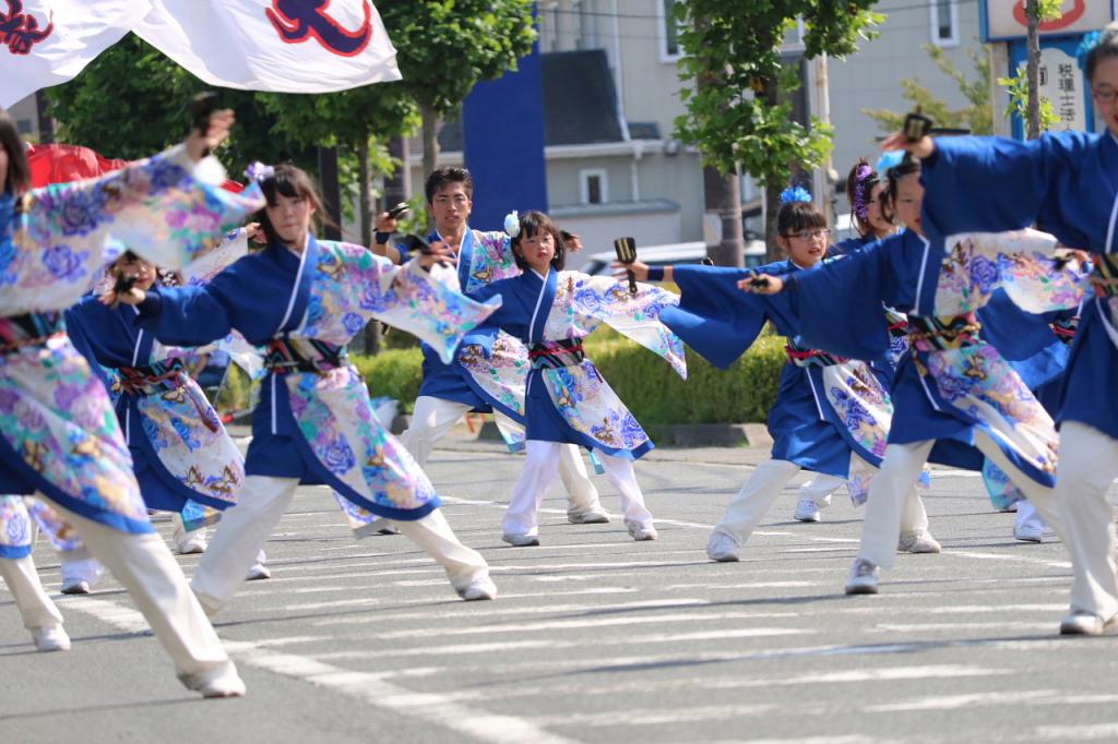 奥州前沢よさこいFesta11中編（奥州前沢よさこいフェスタ2015) 2015/07/12