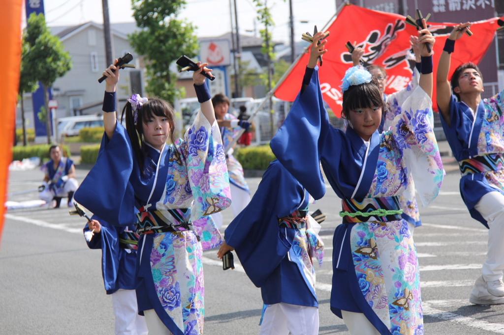 奥州前沢よさこいFesta11中編（奥州前沢よさこいフェスタ2015) 2015/07/12