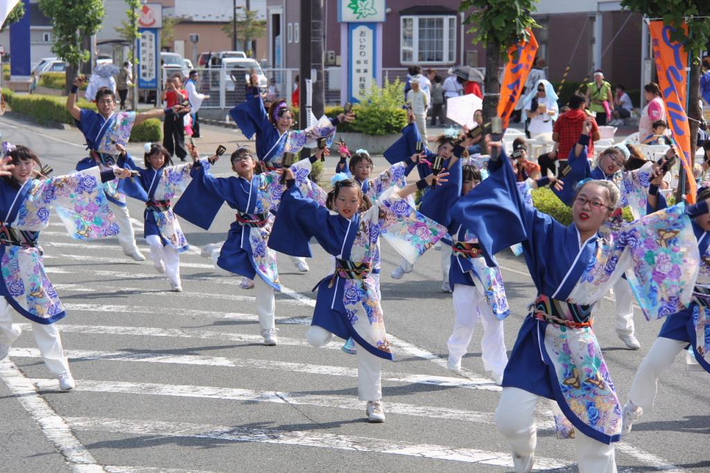 奥州前沢よさこいFesta11中編（奥州前沢よさこいフェスタ2015) 2015/07/12