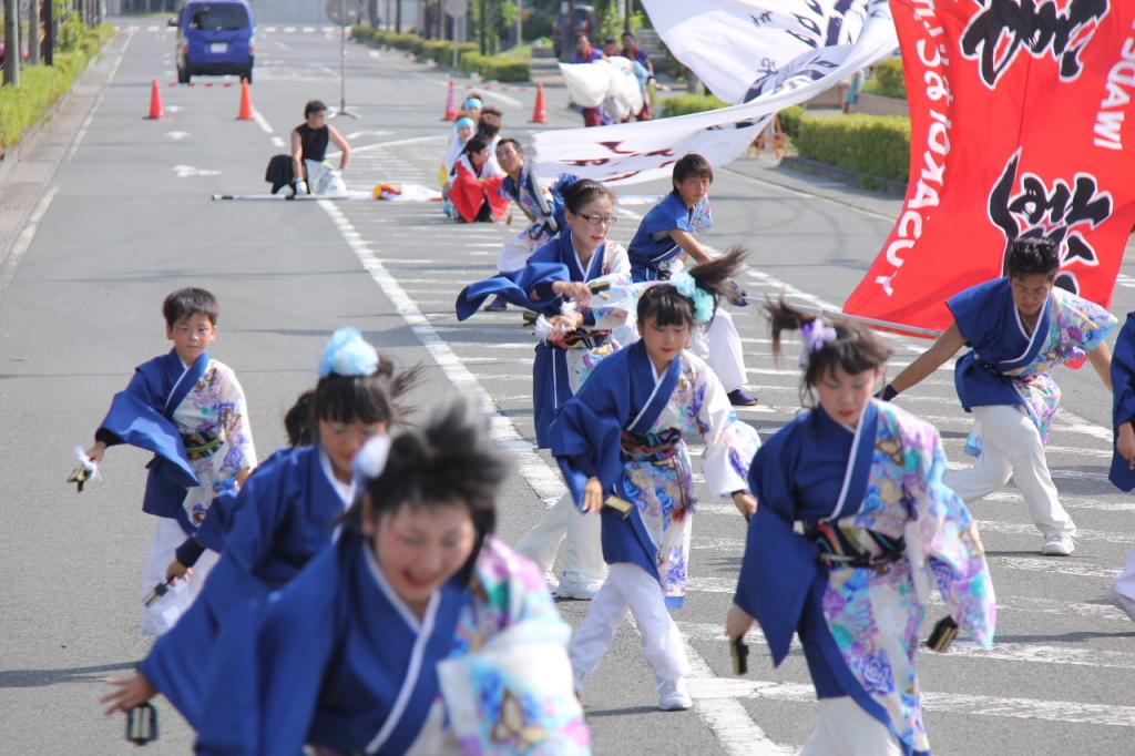 奥州前沢よさこいFesta11中編（奥州前沢よさこいフェスタ2015) 2015/07/12