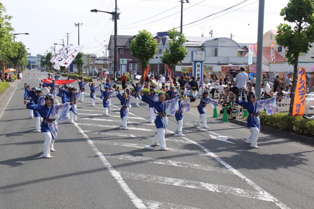 奥州前沢よさこいFesta11中編（奥州前沢よさこいフェスタ2015) 2015/07/12