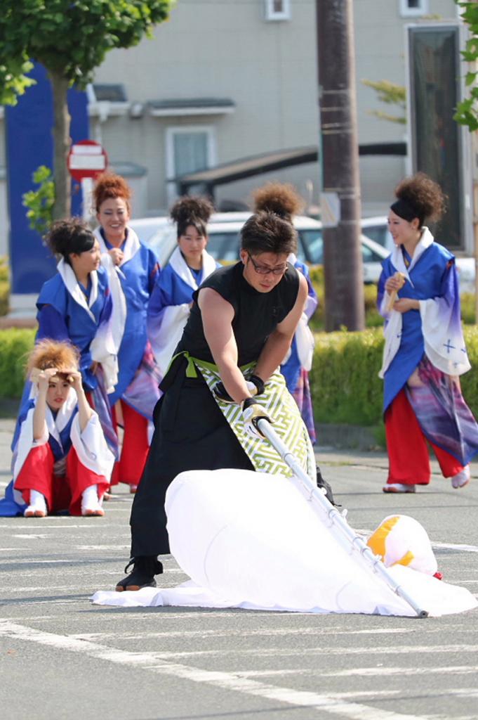 奥州前沢よさこいFesta11中編（奥州前沢よさこいフェスタ2015) 2015/07/12