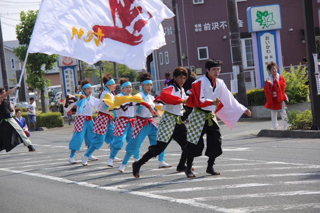 奥州前沢よさこいFesta11中編（奥州前沢よさこいフェスタ2015) 2015/07/12
