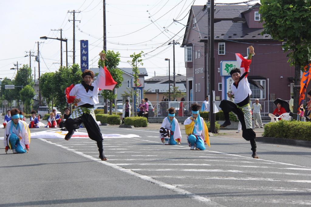 奥州前沢よさこいFesta11中編（奥州前沢よさこいフェスタ2015) 2015/07/12