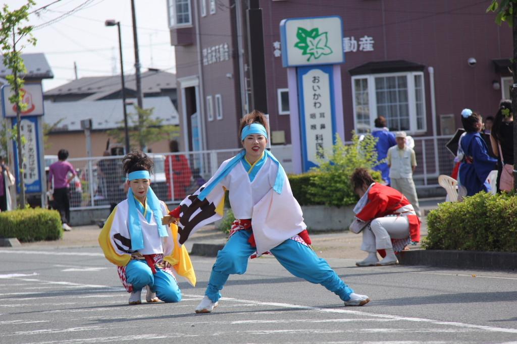 奥州前沢よさこいFesta11中編（奥州前沢よさこいフェスタ2015) 2015/07/12