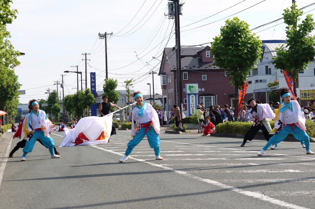 奥州前沢よさこいFesta11中編（奥州前沢よさこいフェスタ2015) 2015/07/12