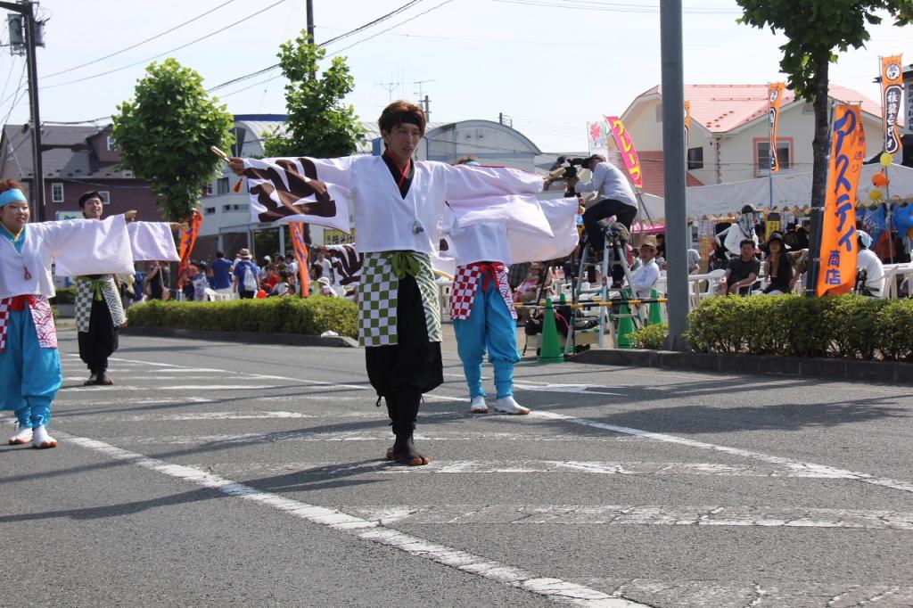 奥州前沢よさこいFesta11中編（奥州前沢よさこいフェスタ2015) 2015/07/12