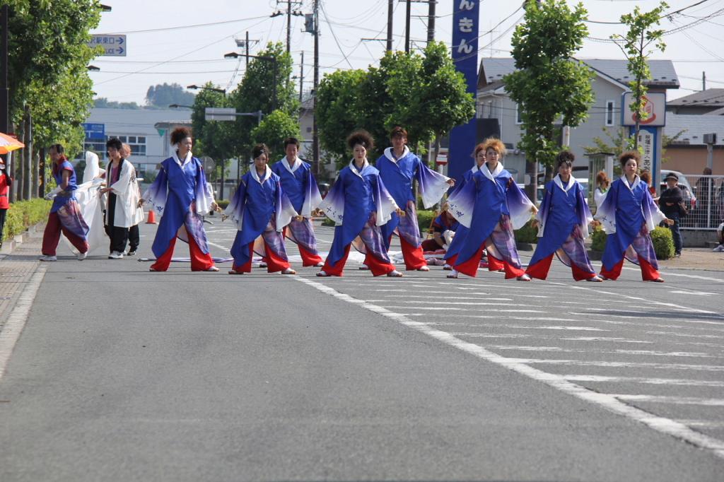 奥州前沢よさこいFesta11中編（奥州前沢よさこいフェスタ2015) 2015/07/12