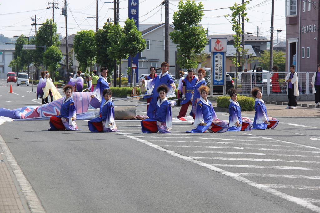 奥州前沢よさこいFesta11中編（奥州前沢よさこいフェスタ2015) 2015/07/12