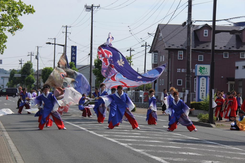 奥州前沢よさこいFesta11中編（奥州前沢よさこいフェスタ2015) 2015/07/12