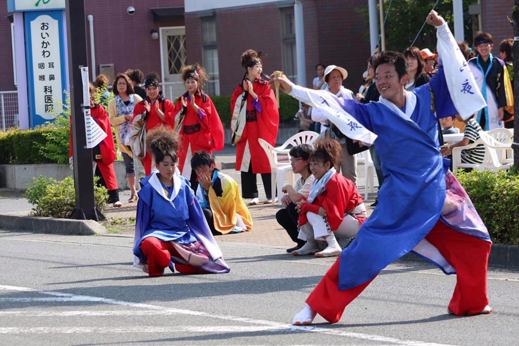 奥州前沢よさこいFesta11中編（奥州前沢よさこいフェスタ2015) 2015/07/12