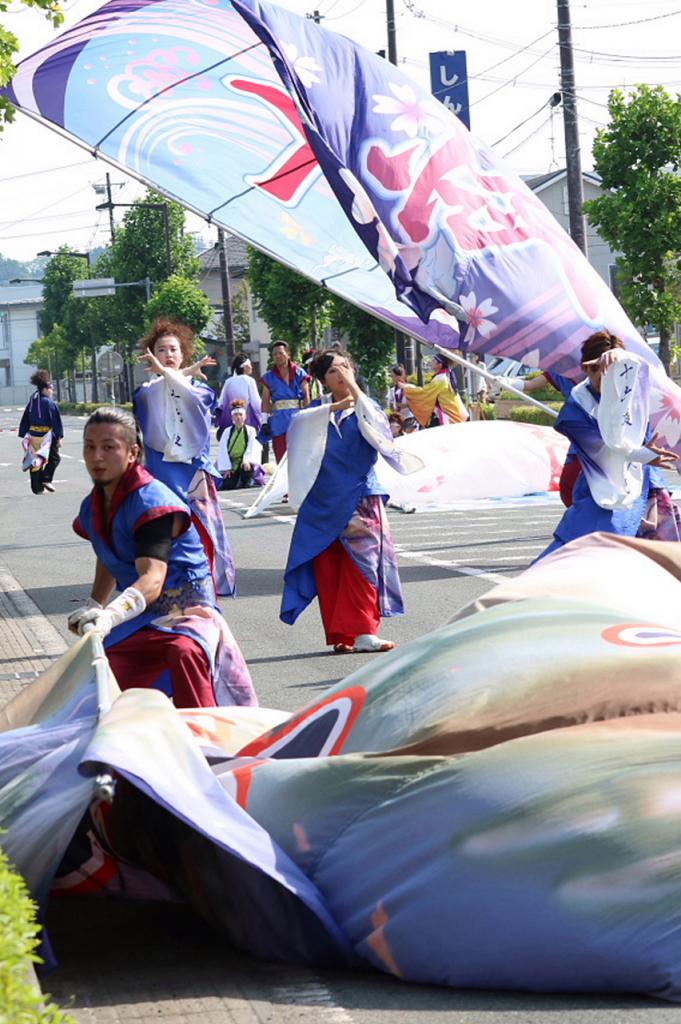 奥州前沢よさこいFesta11中編（奥州前沢よさこいフェスタ2015) 2015/07/12