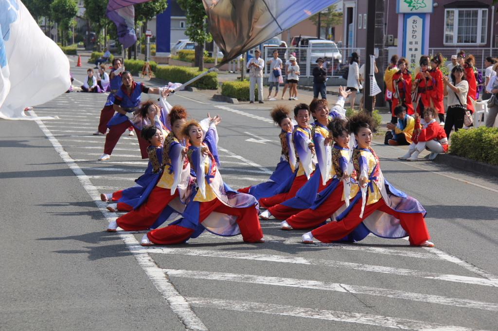 奥州前沢よさこいFesta11中編（奥州前沢よさこいフェスタ2015) 2015/07/12