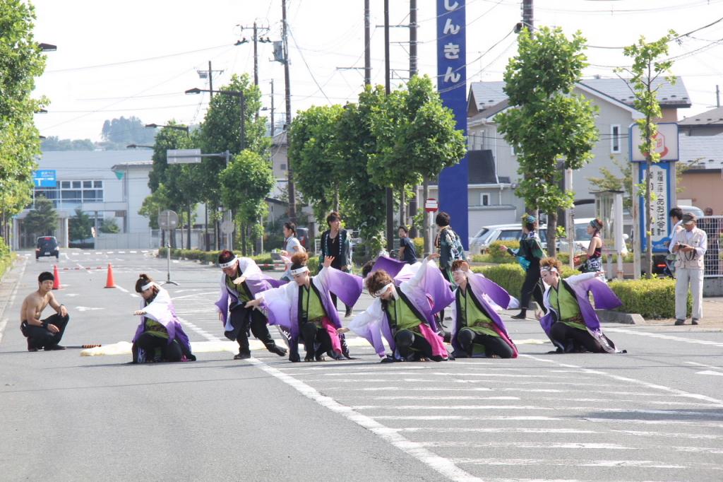 奥州前沢よさこいFesta11中編（奥州前沢よさこいフェスタ2015) 2015/07/12