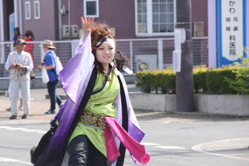 奥州前沢よさこいFesta11中編（奥州前沢よさこいフェスタ2015) 2015/07/12