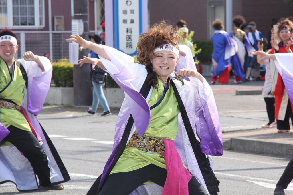 奥州前沢よさこいFesta11中編（奥州前沢よさこいフェスタ2015) 2015/07/12