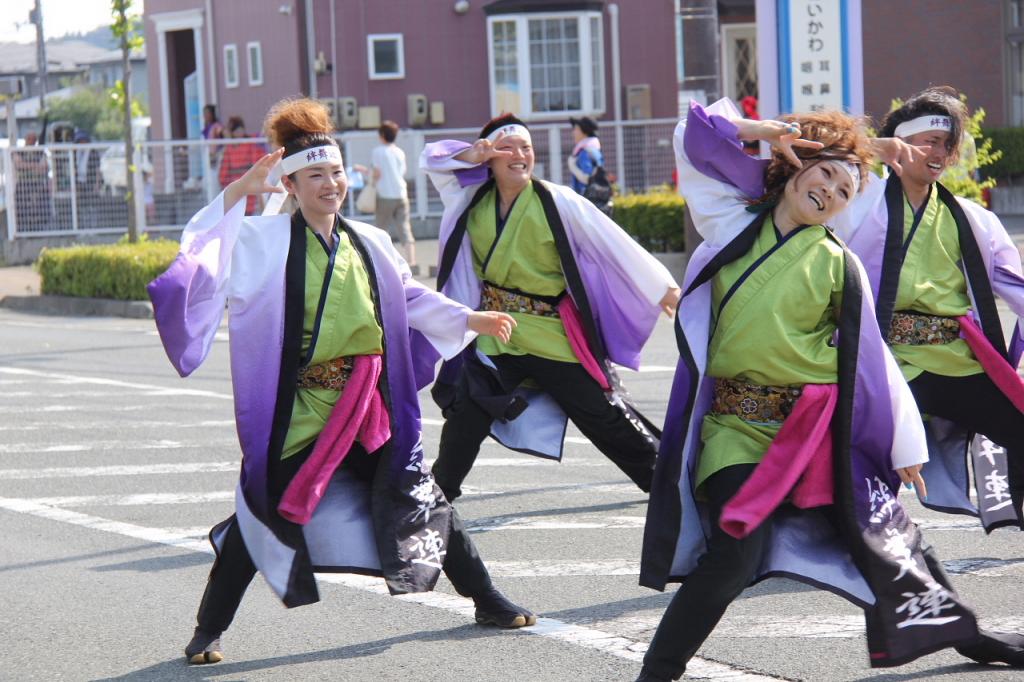 奥州前沢よさこいFesta11中編（奥州前沢よさこいフェスタ2015) 2015/07/12