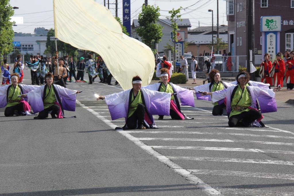 奥州前沢よさこいFesta11中編（奥州前沢よさこいフェスタ2015) 2015/07/12