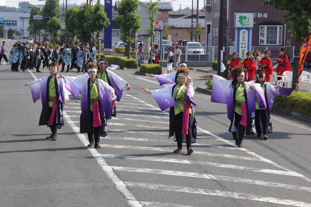 奥州前沢よさこいFesta11中編（奥州前沢よさこいフェスタ2015) 2015/07/12