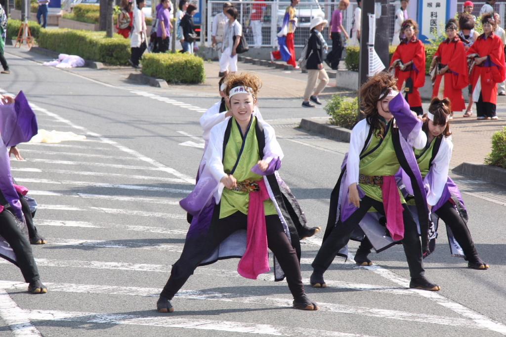 奥州前沢よさこいFesta11中編（奥州前沢よさこいフェスタ2015) 2015/07/12