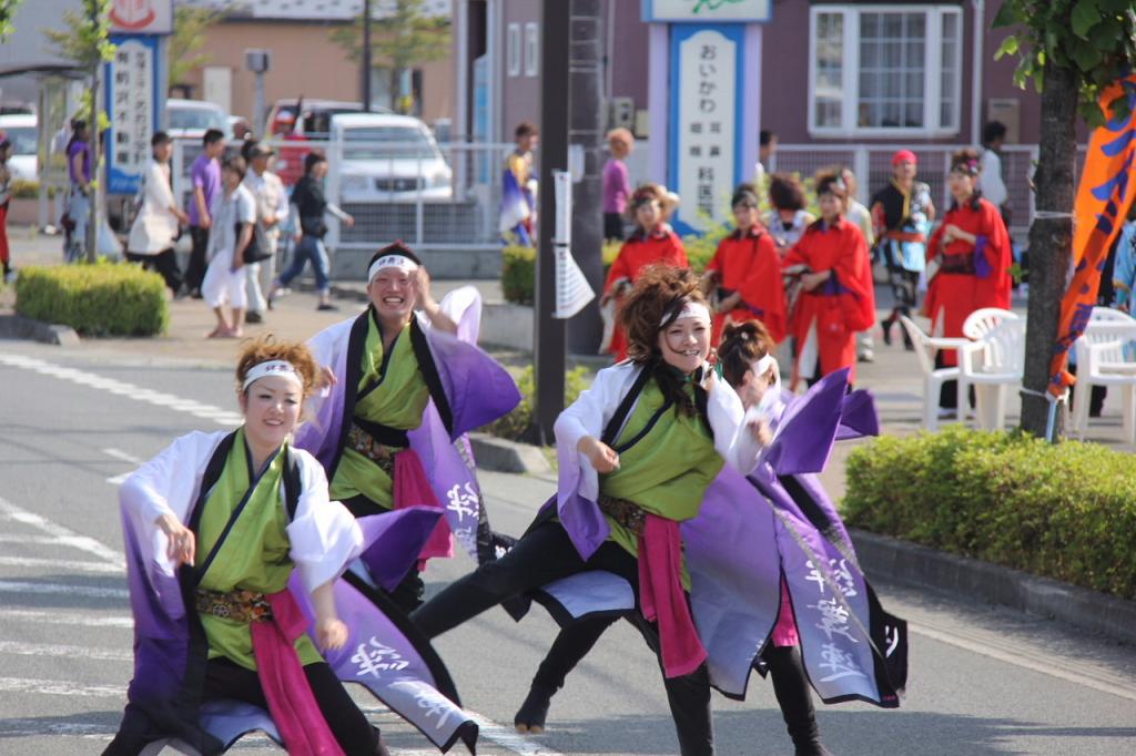 奥州前沢よさこいFesta11中編（奥州前沢よさこいフェスタ2015) 2015/07/12