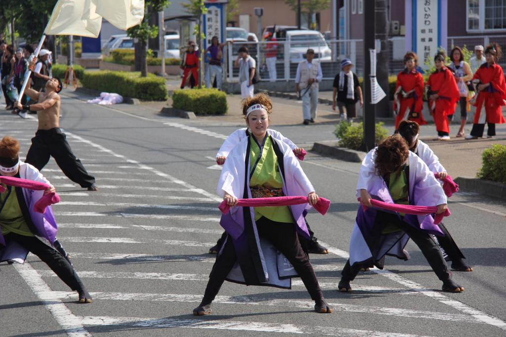 奥州前沢よさこいFesta11中編（奥州前沢よさこいフェスタ2015) 2015/07/12