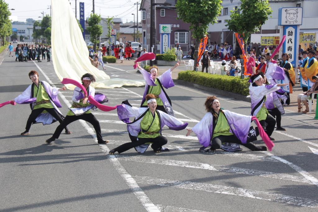 奥州前沢よさこいFesta11中編（奥州前沢よさこいフェスタ2015) 2015/07/12