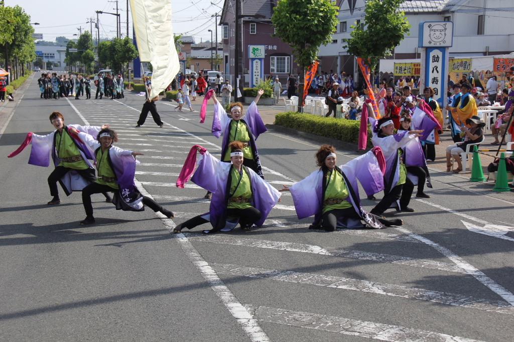 奥州前沢よさこいFesta11中編（奥州前沢よさこいフェスタ2015) 2015/07/12