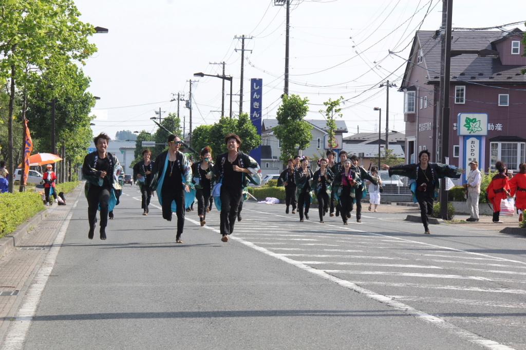 奥州前沢よさこいFesta11中編（奥州前沢よさこいフェスタ2015) 2015/07/12