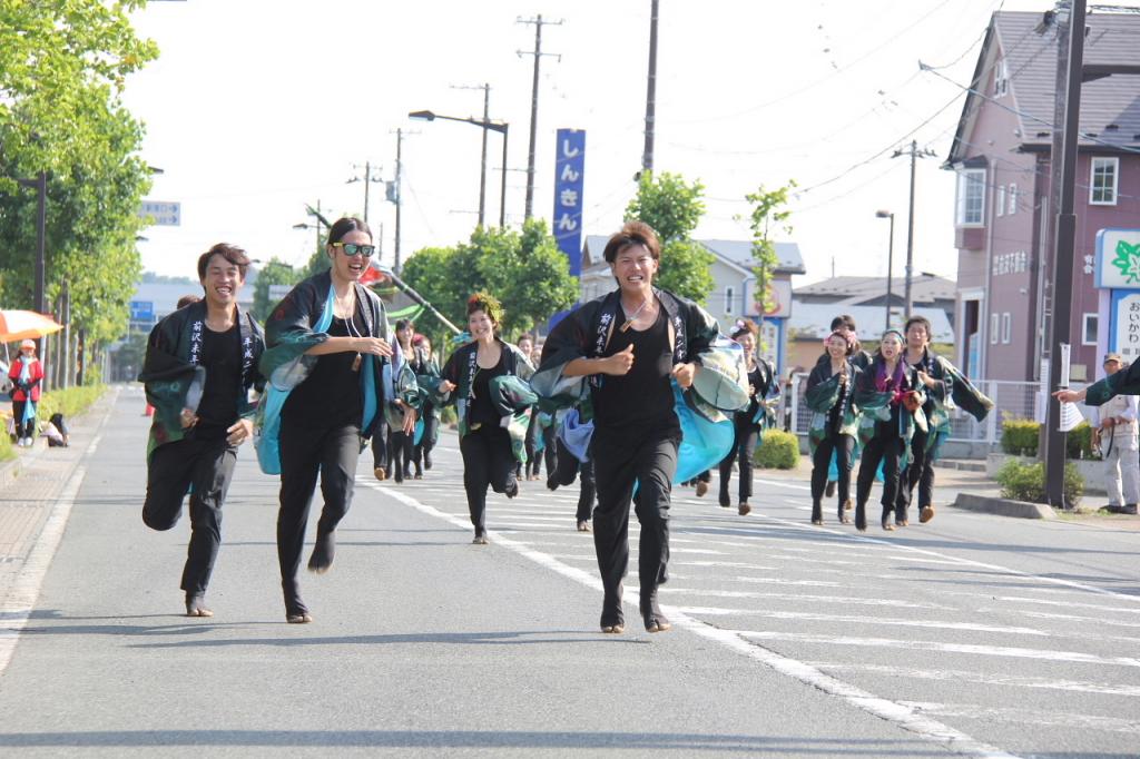 奥州前沢よさこいFesta11中編（奥州前沢よさこいフェスタ2015) 2015/07/12