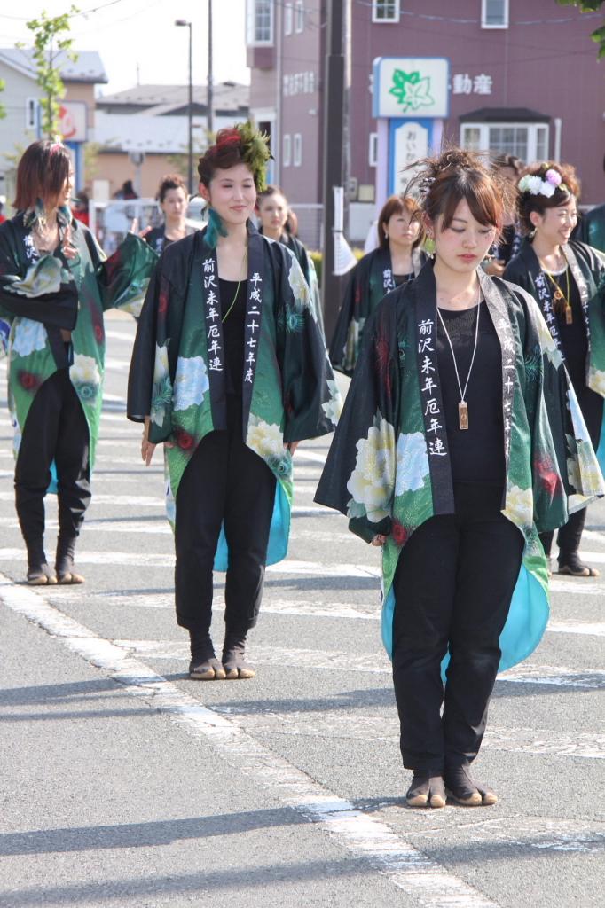 奥州前沢よさこいFesta11中編（奥州前沢よさこいフェスタ2015) 2015/07/12