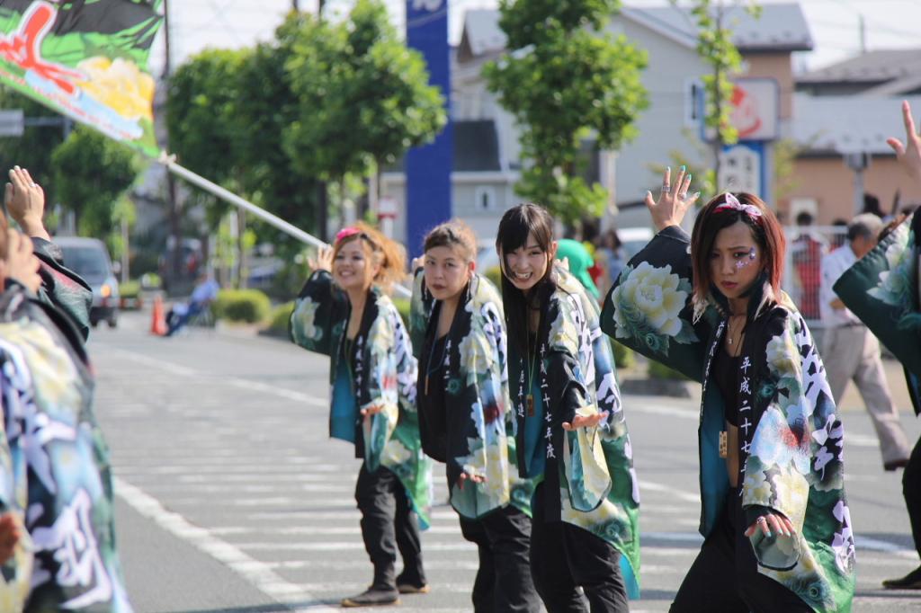 奥州前沢よさこいFesta11中編（奥州前沢よさこいフェスタ2015) 2015/07/12