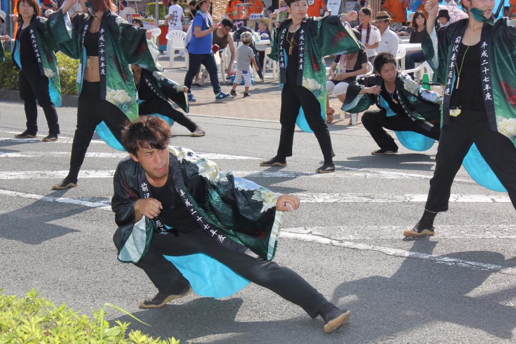 奥州前沢よさこいFesta11中編（奥州前沢よさこいフェスタ2015) 2015/07/12