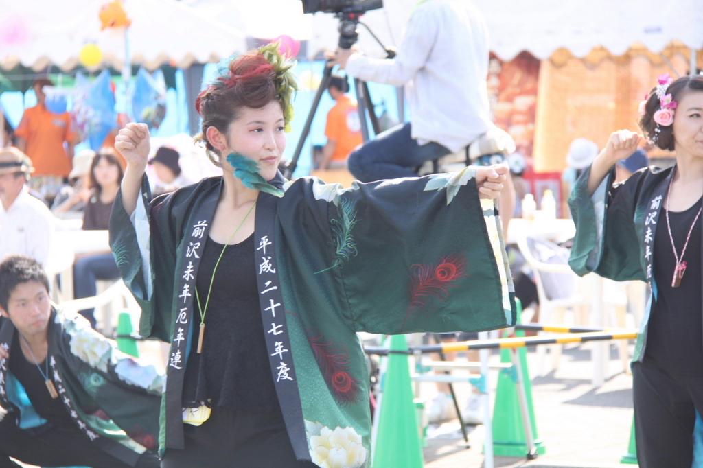 奥州前沢よさこいFesta11中編（奥州前沢よさこいフェスタ2015) 2015/07/12