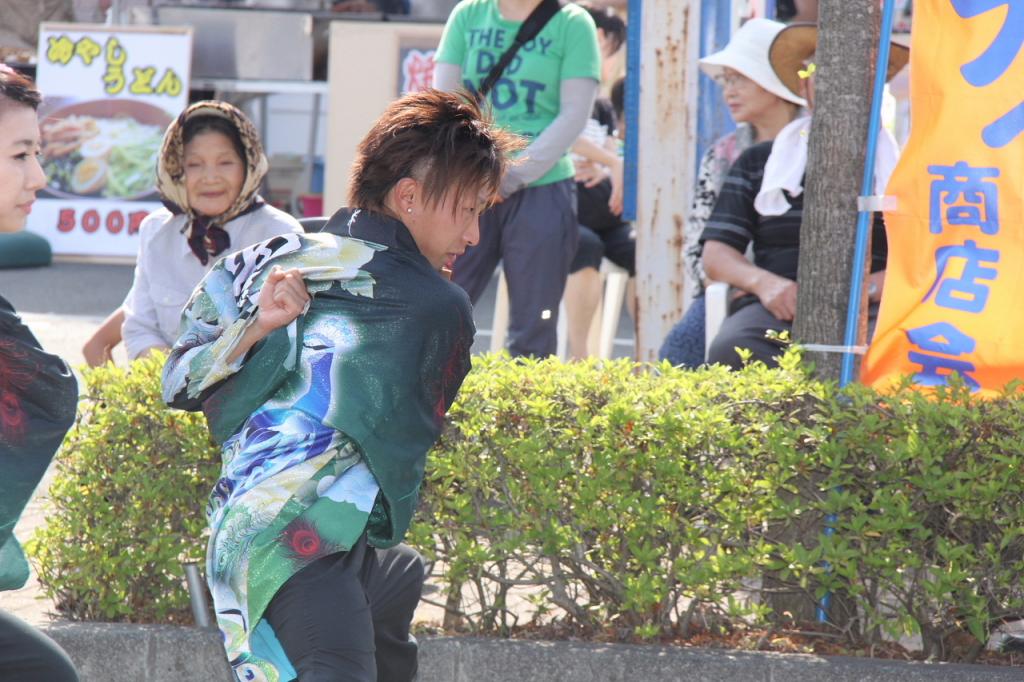 奥州前沢よさこいFesta11中編（奥州前沢よさこいフェスタ2015) 2015/07/12