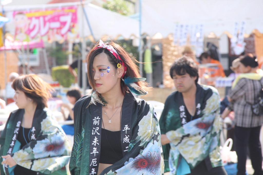 奥州前沢よさこいFesta11中編（奥州前沢よさこいフェスタ2015) 2015/07/12