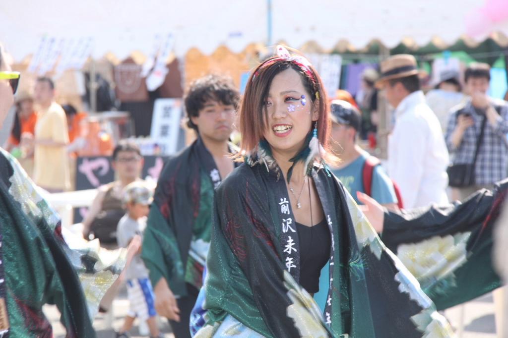 奥州前沢よさこいFesta11中編（奥州前沢よさこいフェスタ2015) 2015/07/12