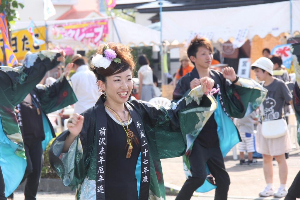 奥州前沢よさこいFesta11中編（奥州前沢よさこいフェスタ2015) 2015/07/12