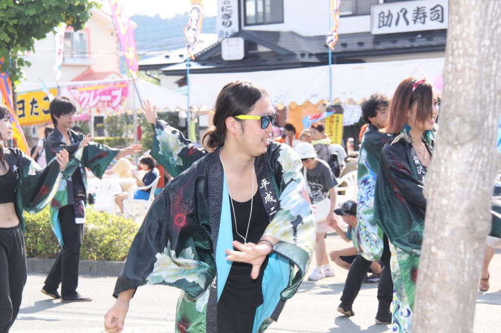 奥州前沢よさこいFesta11中編（奥州前沢よさこいフェスタ2015) 2015/07/12