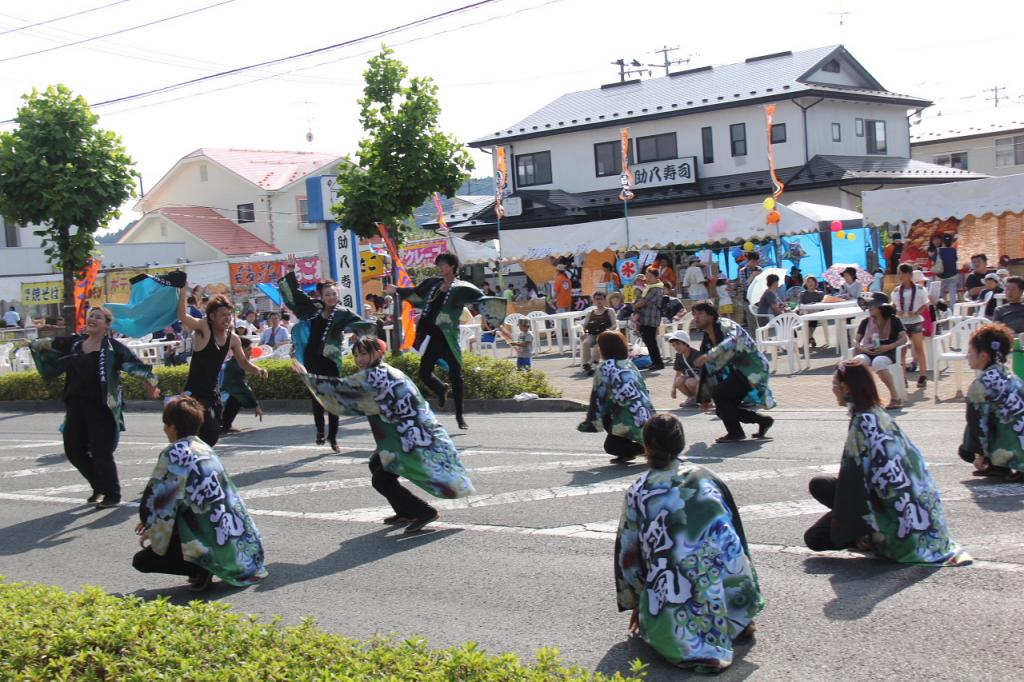 奥州前沢よさこいFesta11中編（奥州前沢よさこいフェスタ2015) 2015/07/12
