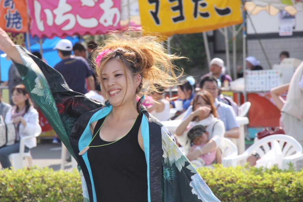 奥州前沢よさこいFesta11中編（奥州前沢よさこいフェスタ2015) 2015/07/12