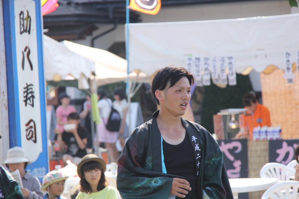 奥州前沢よさこいFesta11中編（奥州前沢よさこいフェスタ2015) 2015/07/12