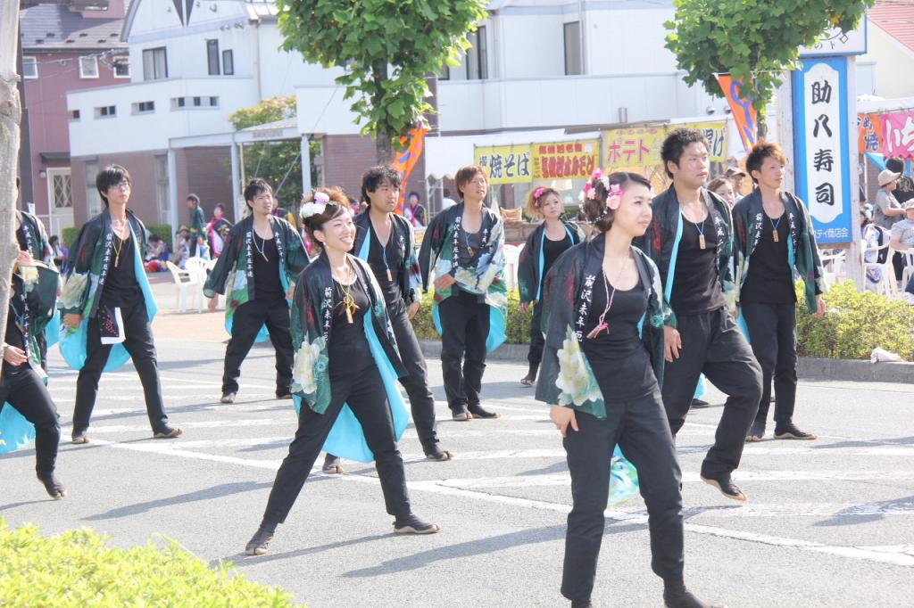 奥州前沢よさこいFesta11中編（奥州前沢よさこいフェスタ2015) 2015/07/12