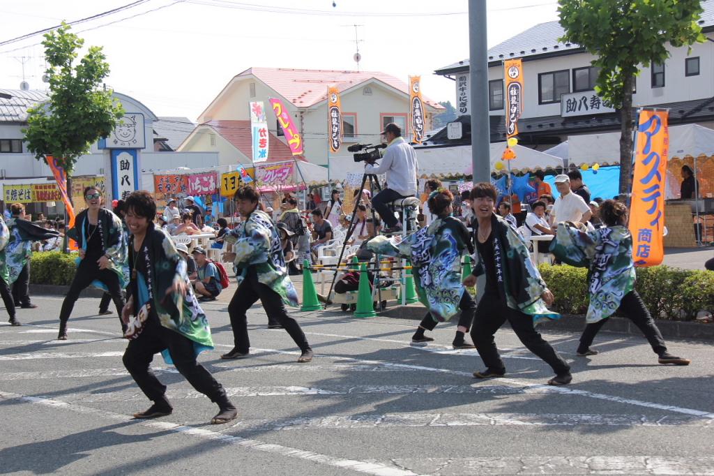 奥州前沢よさこいFesta11中編（奥州前沢よさこいフェスタ2015) 2015/07/12