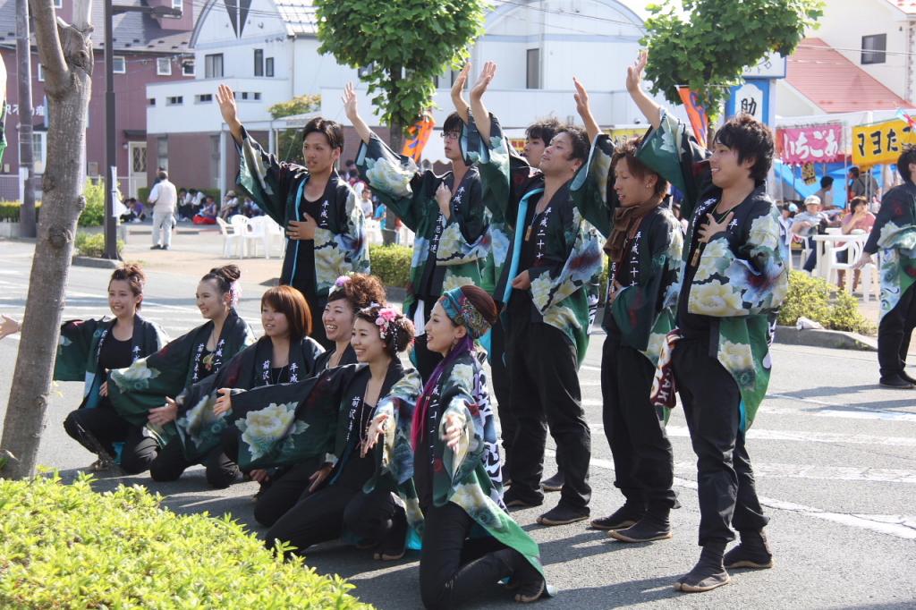 奥州前沢よさこいFesta11中編（奥州前沢よさこいフェスタ2015) 2015/07/12