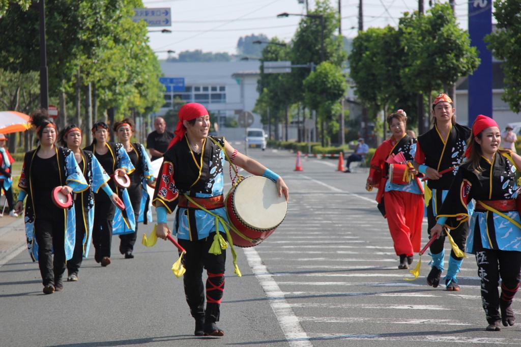 奥州前沢よさこいFesta11中編（奥州前沢よさこいフェスタ2015) 2015/07/12